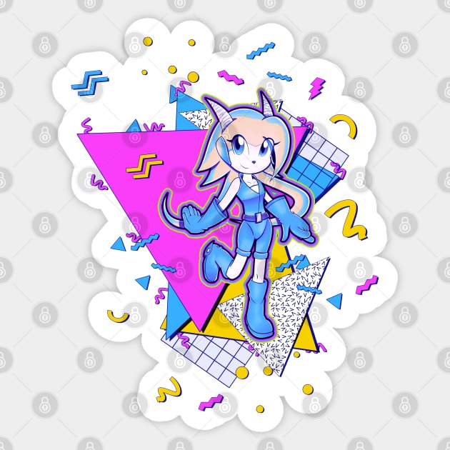 Lilac (Freedom Planet) Sticker by hidexmian